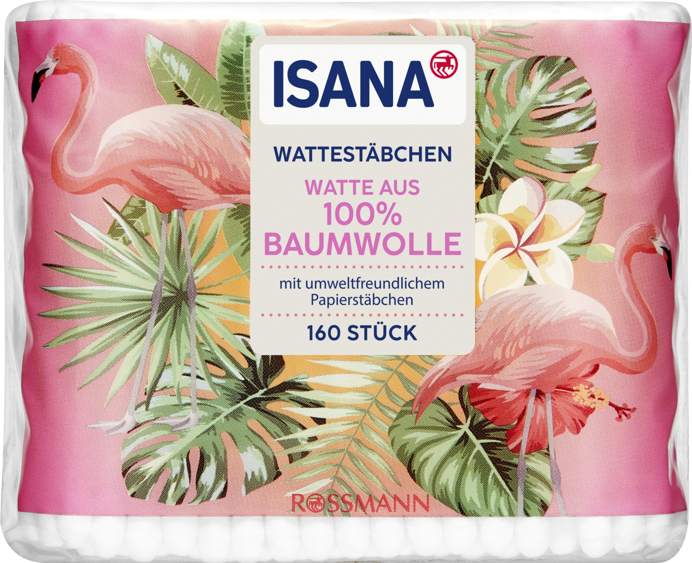 ISANA Wattestäbchen Nachfüllpack