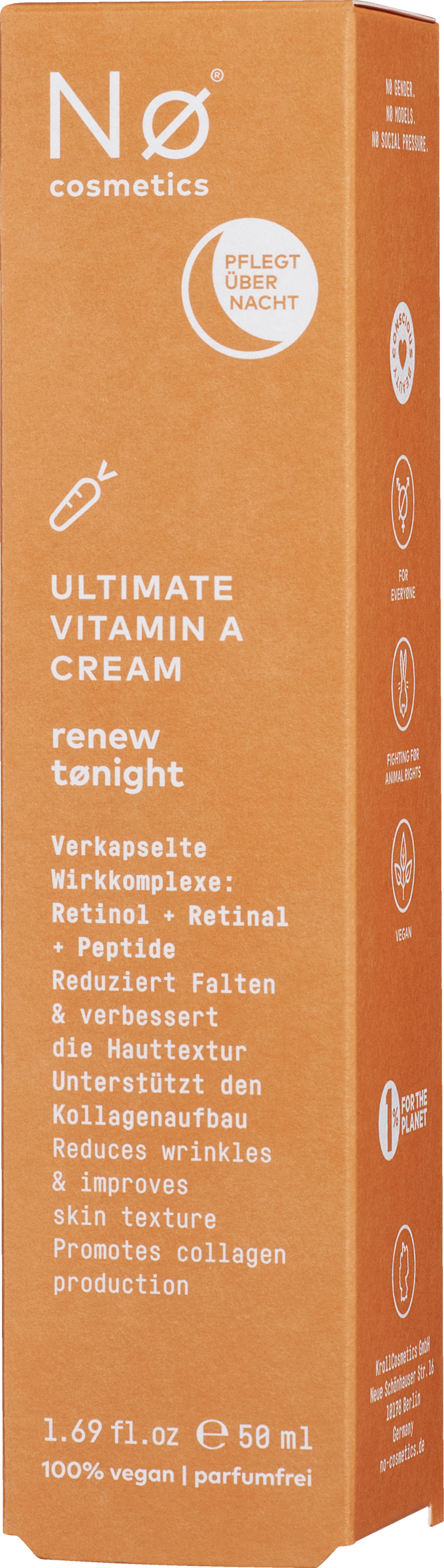 Nø Renew tønight Ultimate Vitamin A Cream