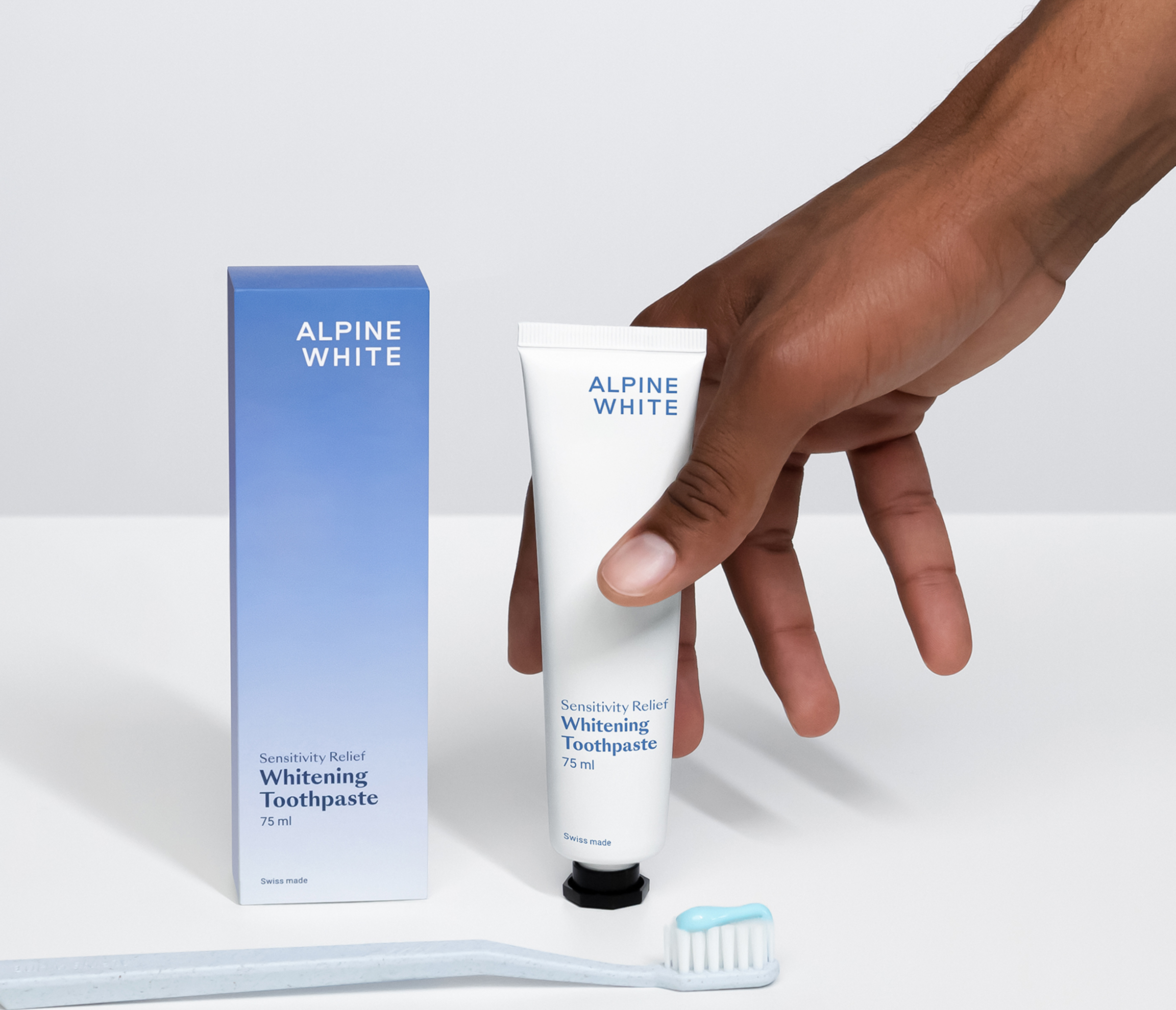 معجون أسنان التبييض لتخفيف الحساسية 2