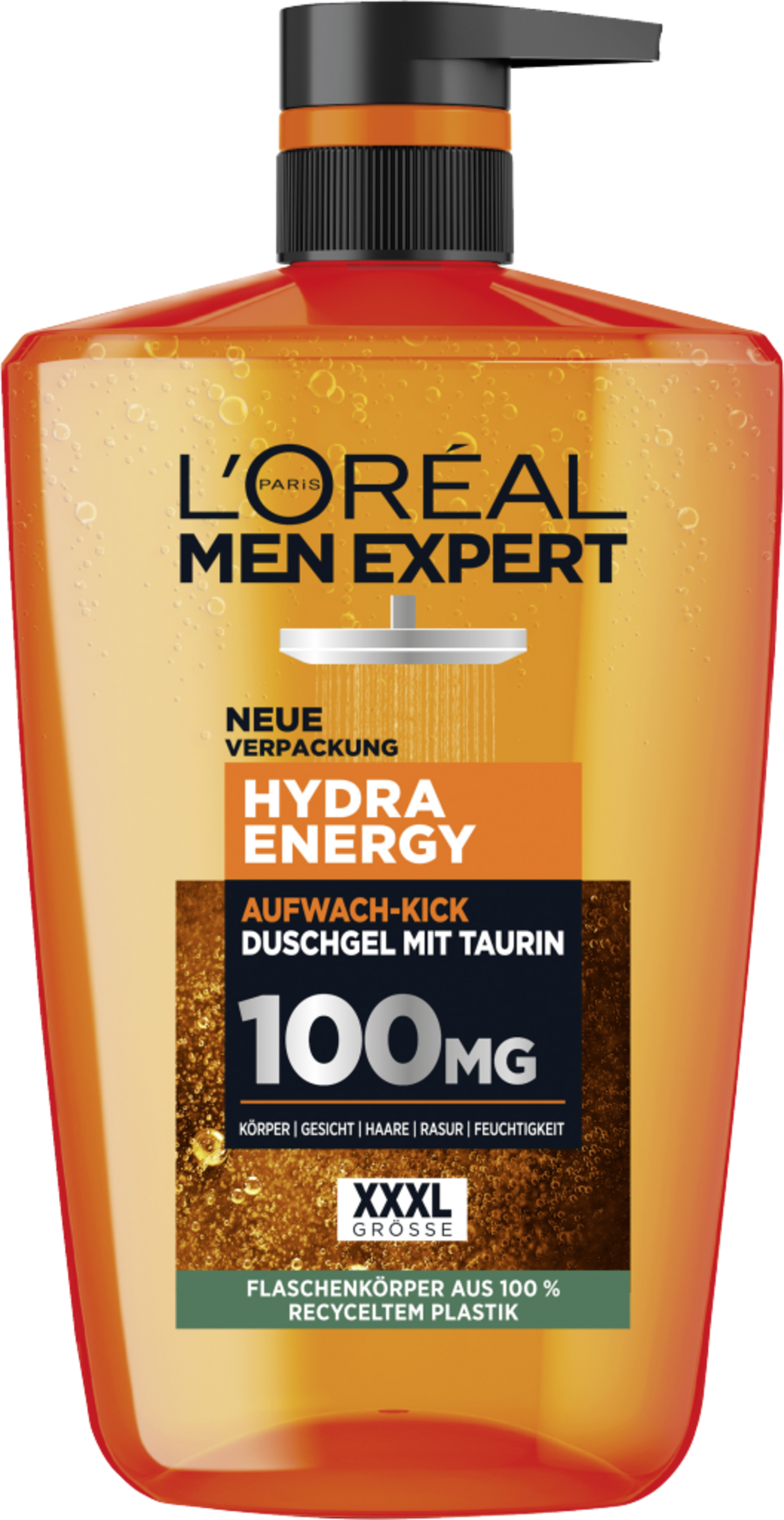 L’Oréal Paris men expert XXXL Duschgel & Shampoo Hydra Energy mit Taurin