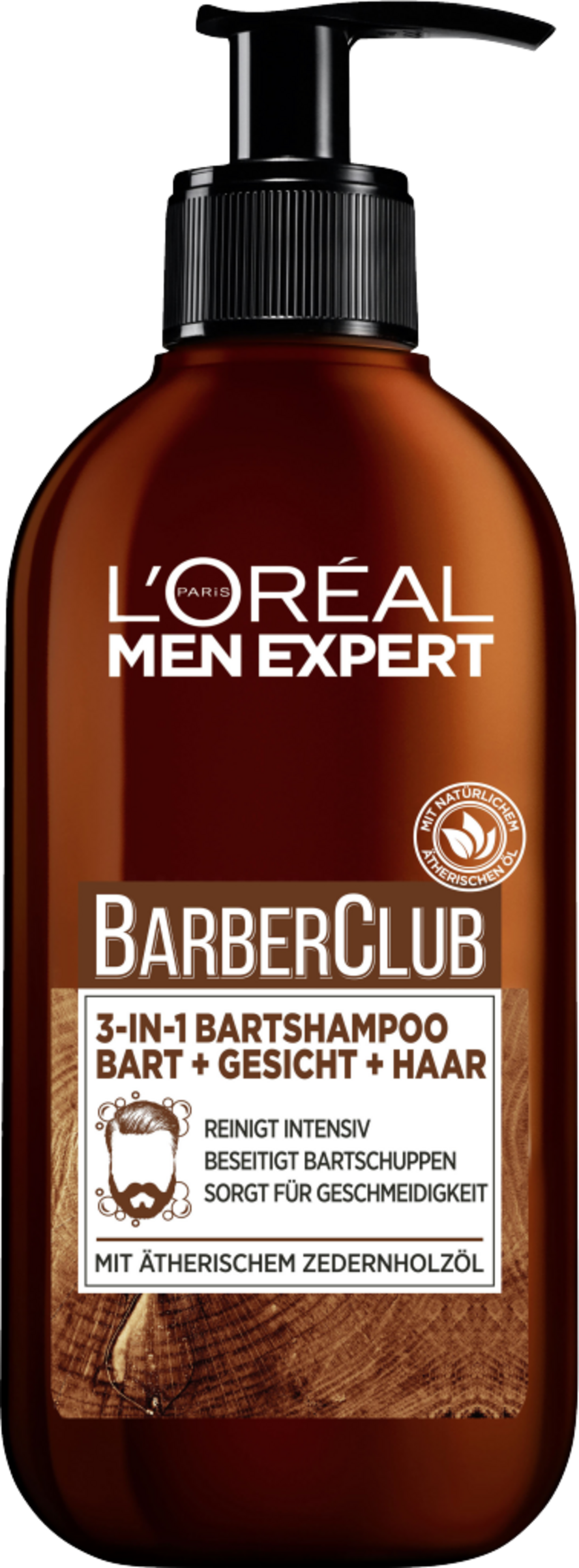 L’Oréal Paris men expert Bartshampoo Barber Club 3in1 gegen Bartschuppen