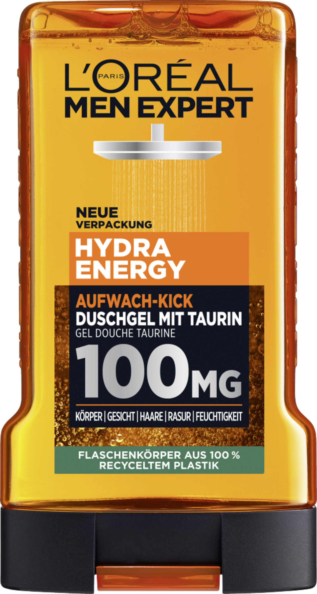L’Oréal Paris men expert Duschgel & Shampoo Hydra Energy mit Taurin