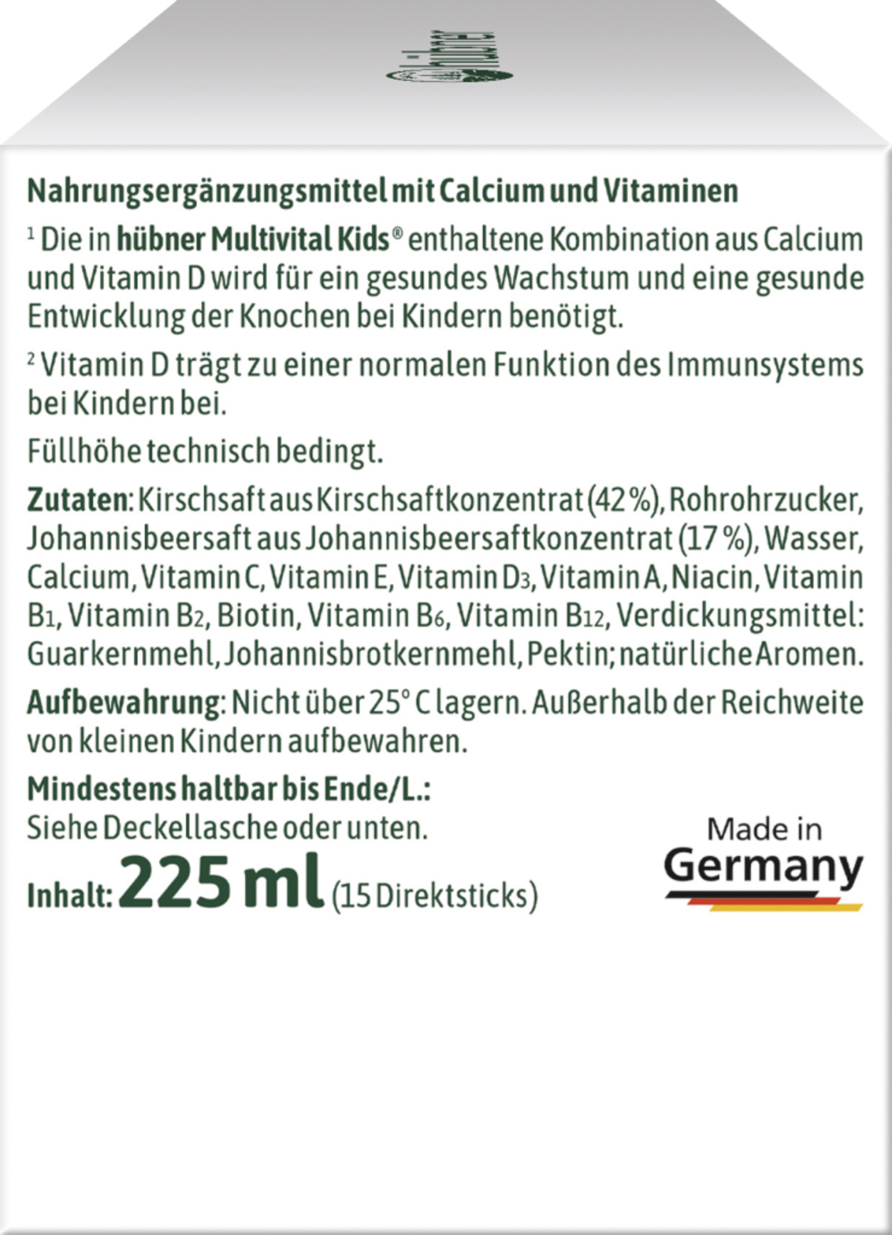 Multivital Kids Directsticks 3