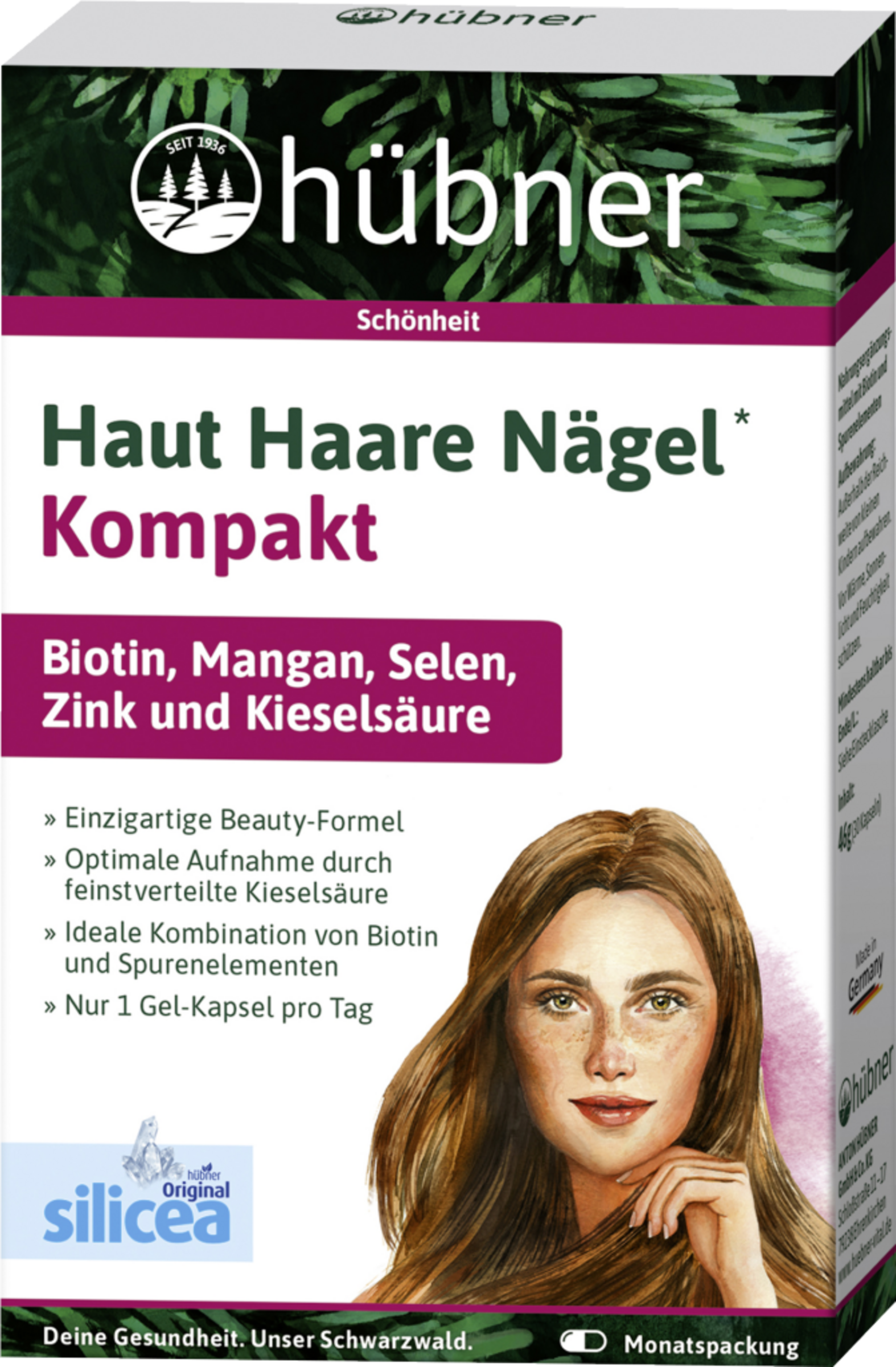 hübner® Haut Haare Nägel Kompakt Gel-Kapseln