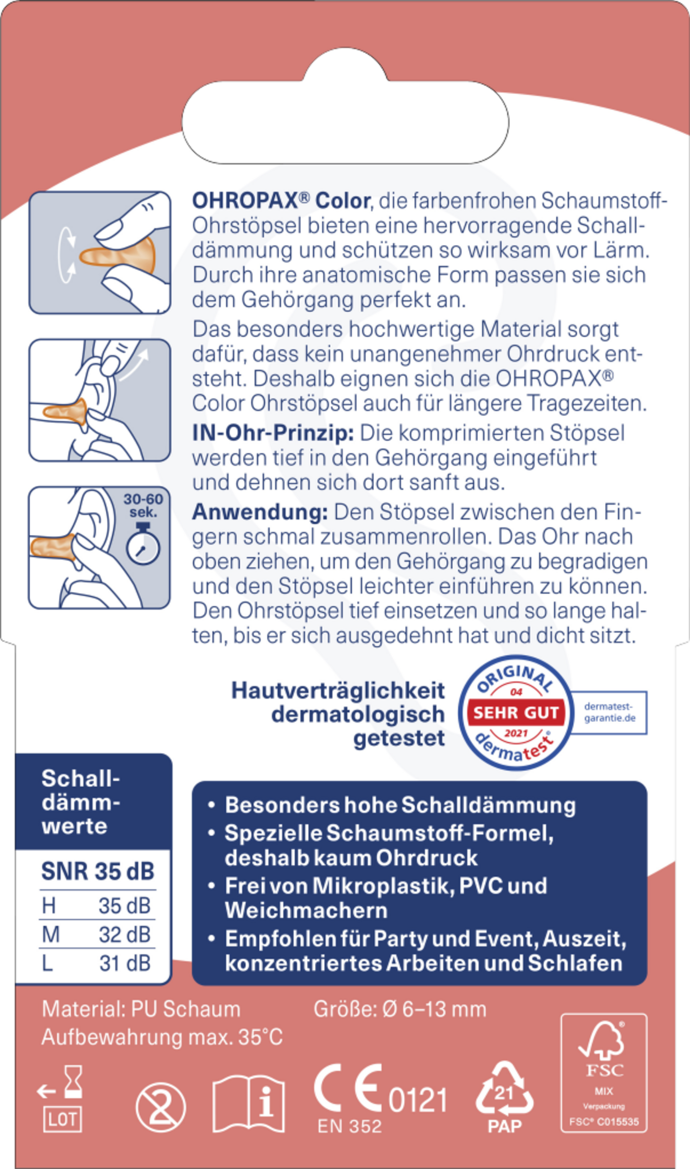 سدادات أذن IN-EAR COLOR 3