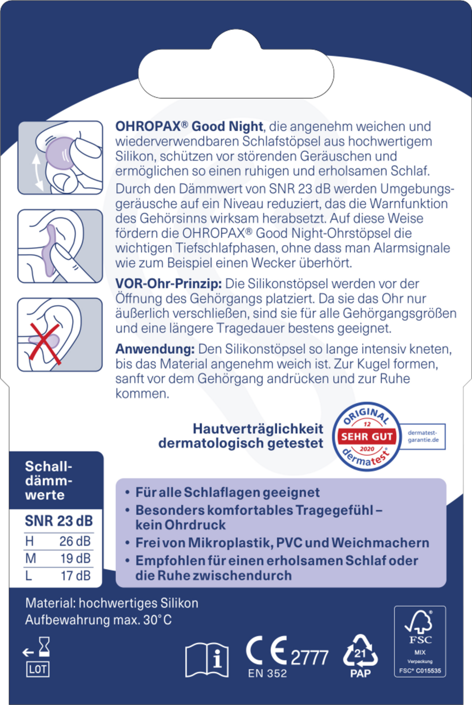 سدادات أذن خلف الأذن GOOD NIGHT 3