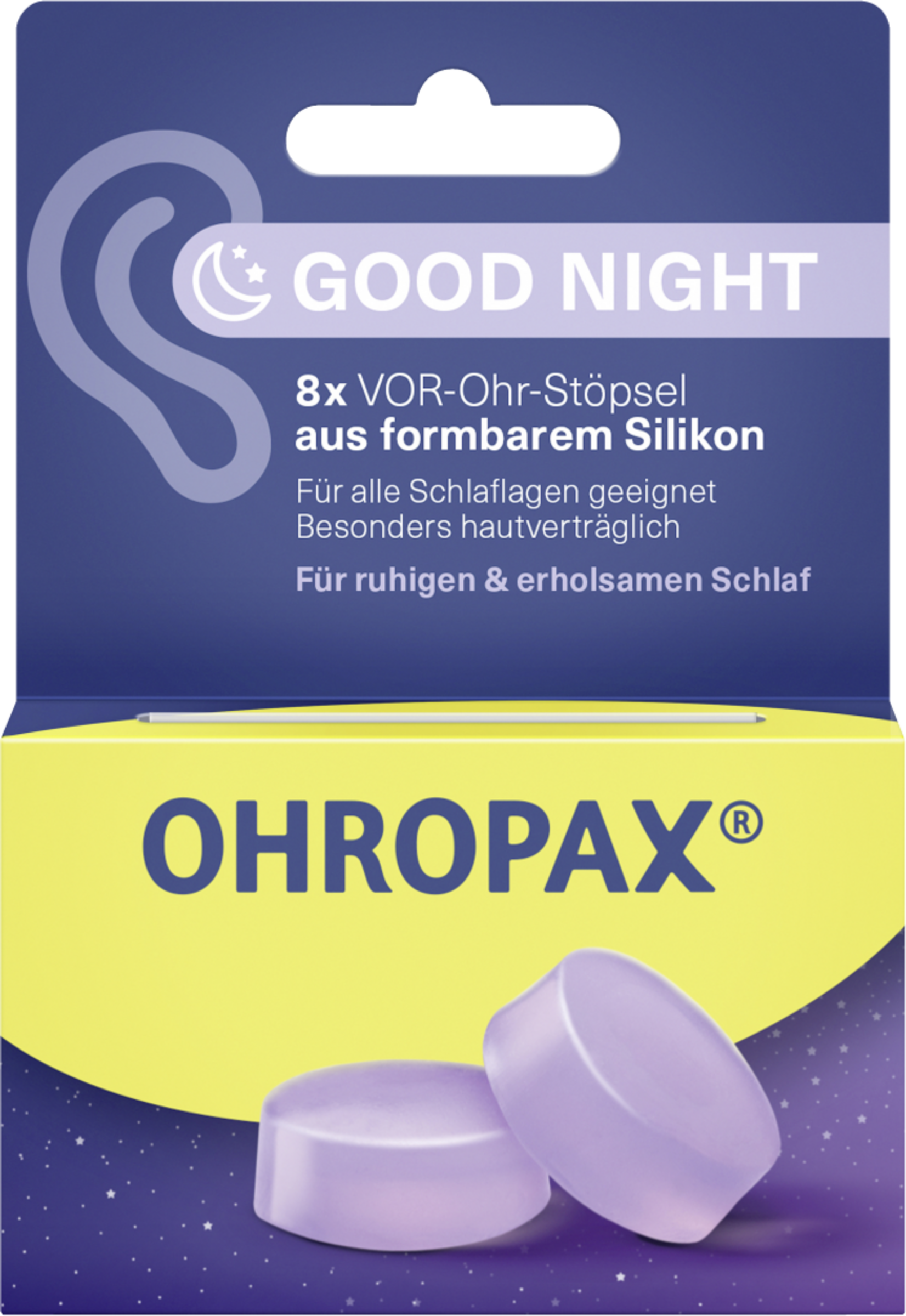 Ohropax VOR-Ohr-Stöpsel GOOD NIGHT
