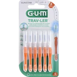 TRAV-LER® Interdentalbürste Kerze 0,9 mm orange