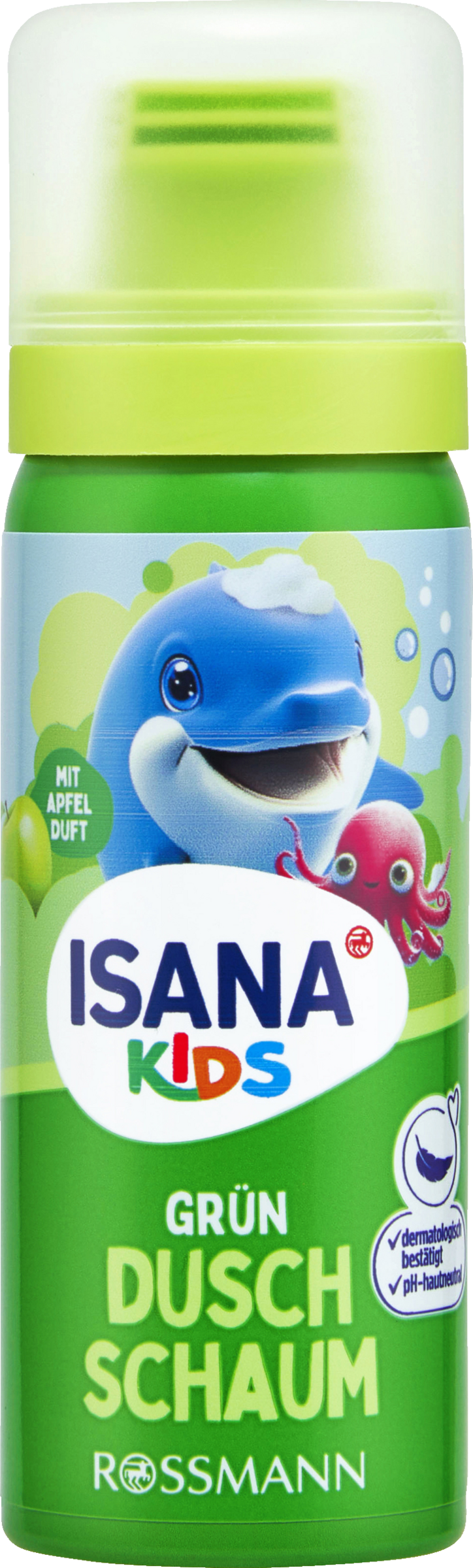 Duschschaum grün