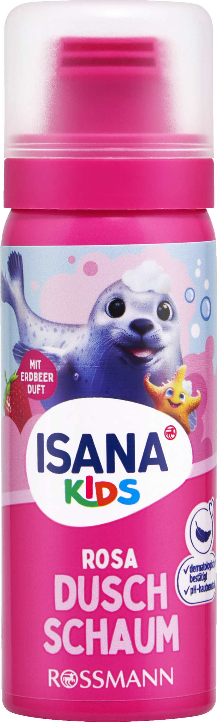 ISANA KiDS Duschschaum rosa