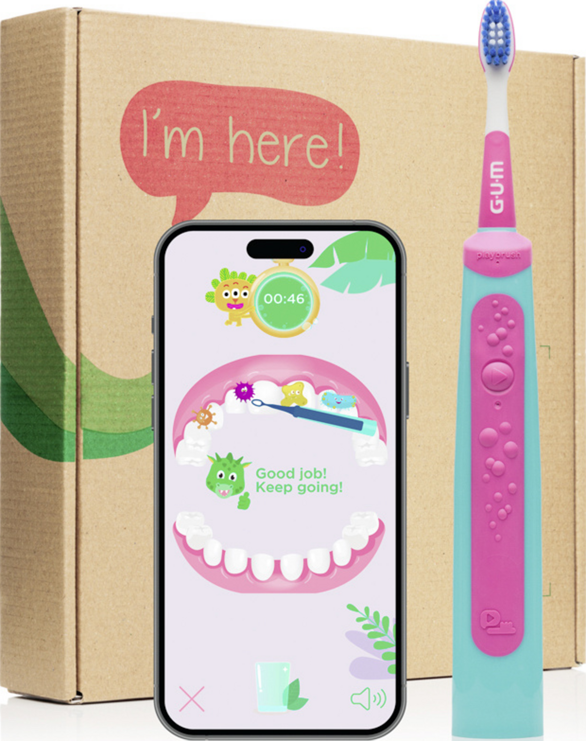 Playbrush JUNIOR Pink