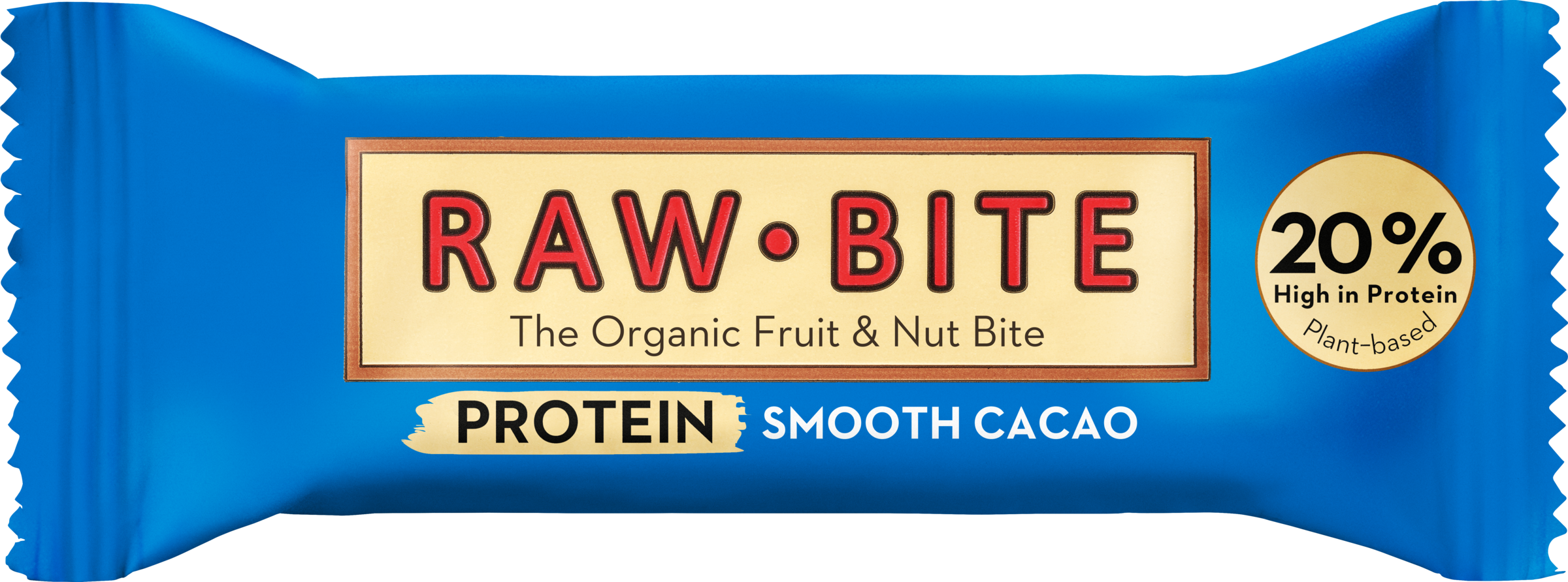 RAWBITE Bio Protein-Riegel Smooth Cacao