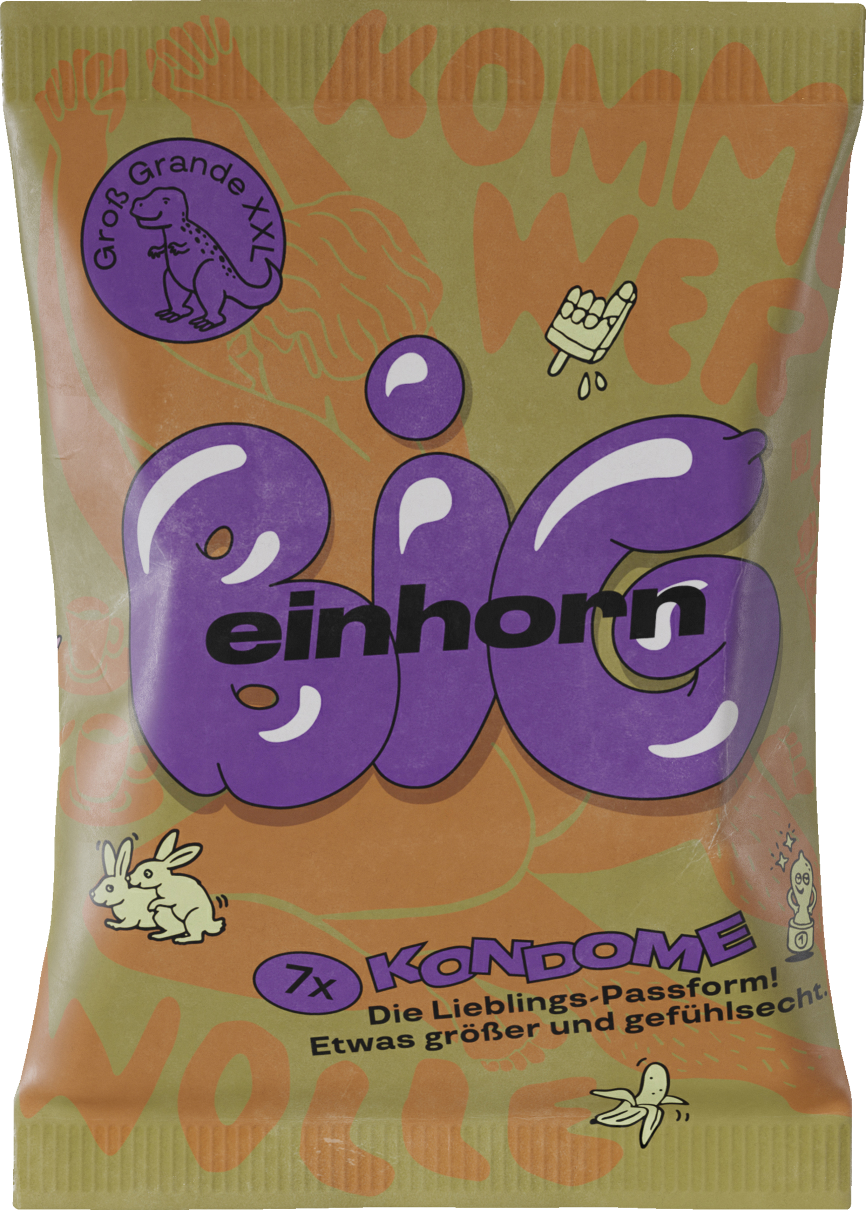 Einhorn Kondome BIG