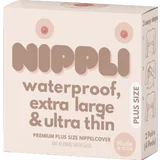 Plus Size Nippelcover Nude mit Kleber