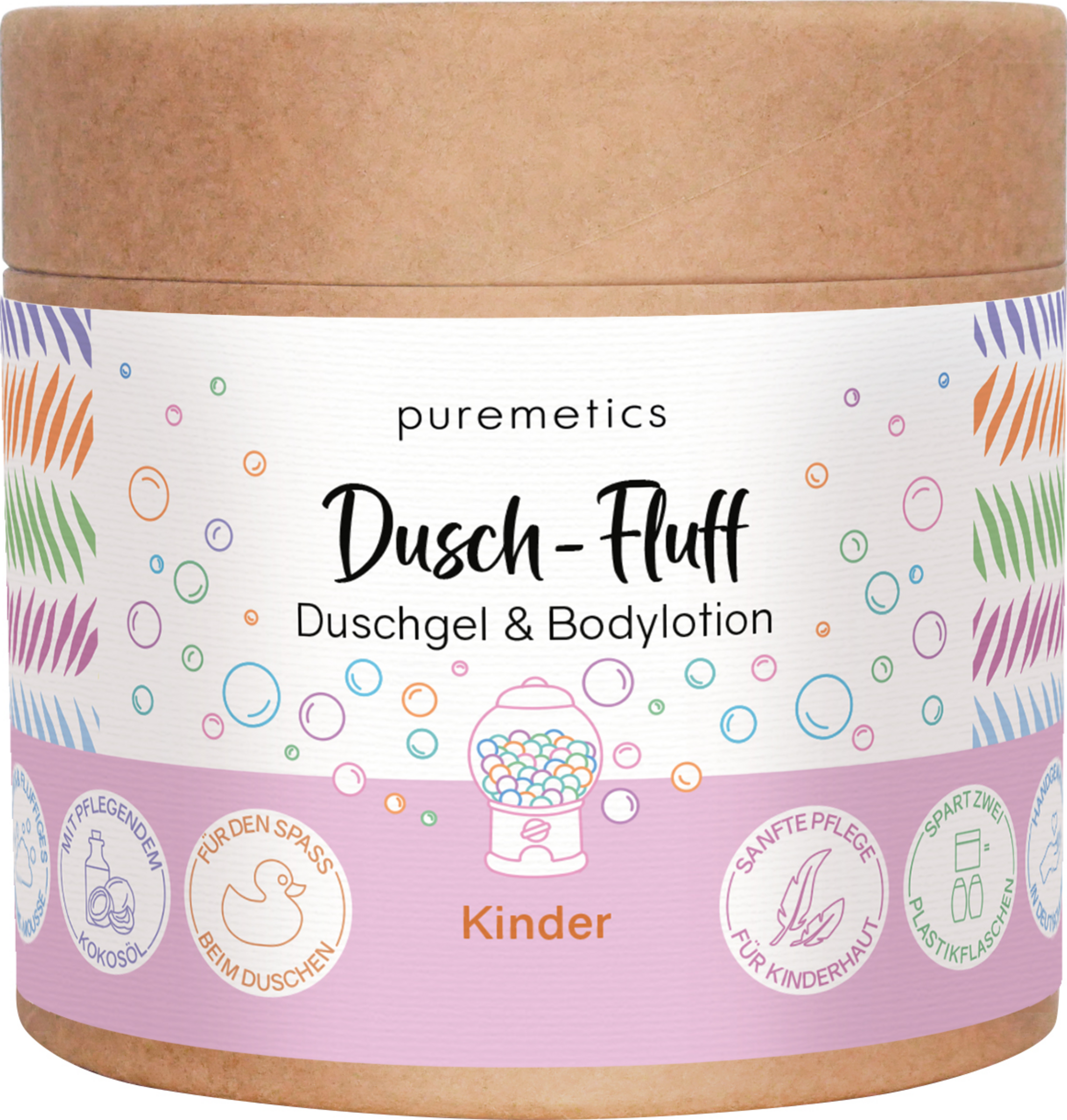 puremetics Dusch-Fluff Kinder