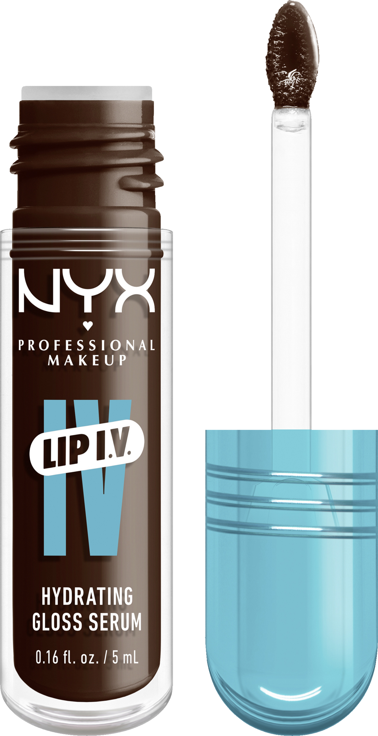 NYX Professional MakeUp Lip IV Hydrating Gloss Serum Espresso Soak
