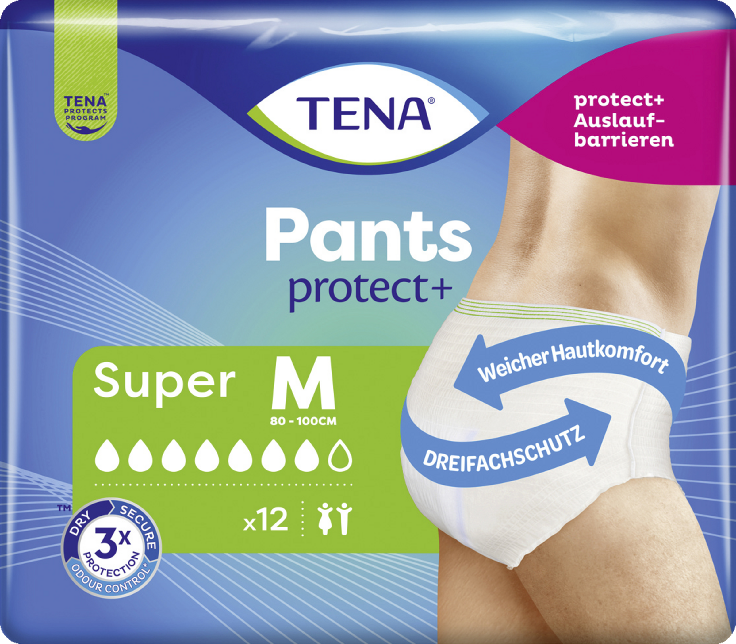 TENA Protect+ Pants Plus Super M