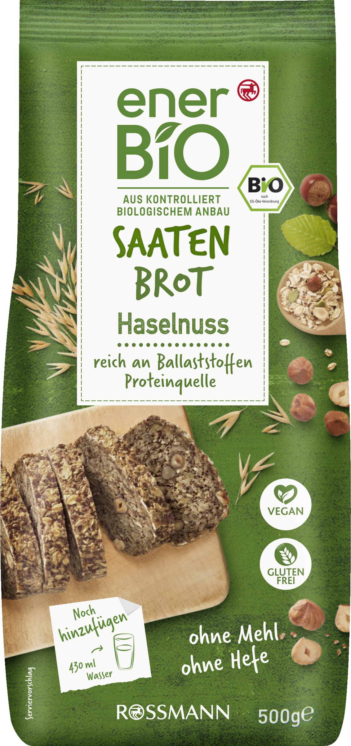 enerBiO Backmischung Saatenbrot Haselnuss online kaufen | rossmann.de enerBiO Backmischung Saatenbrot Haselnuss online kaufen | rossmann.de