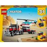 31146 Tieflader mit Hubschrauber