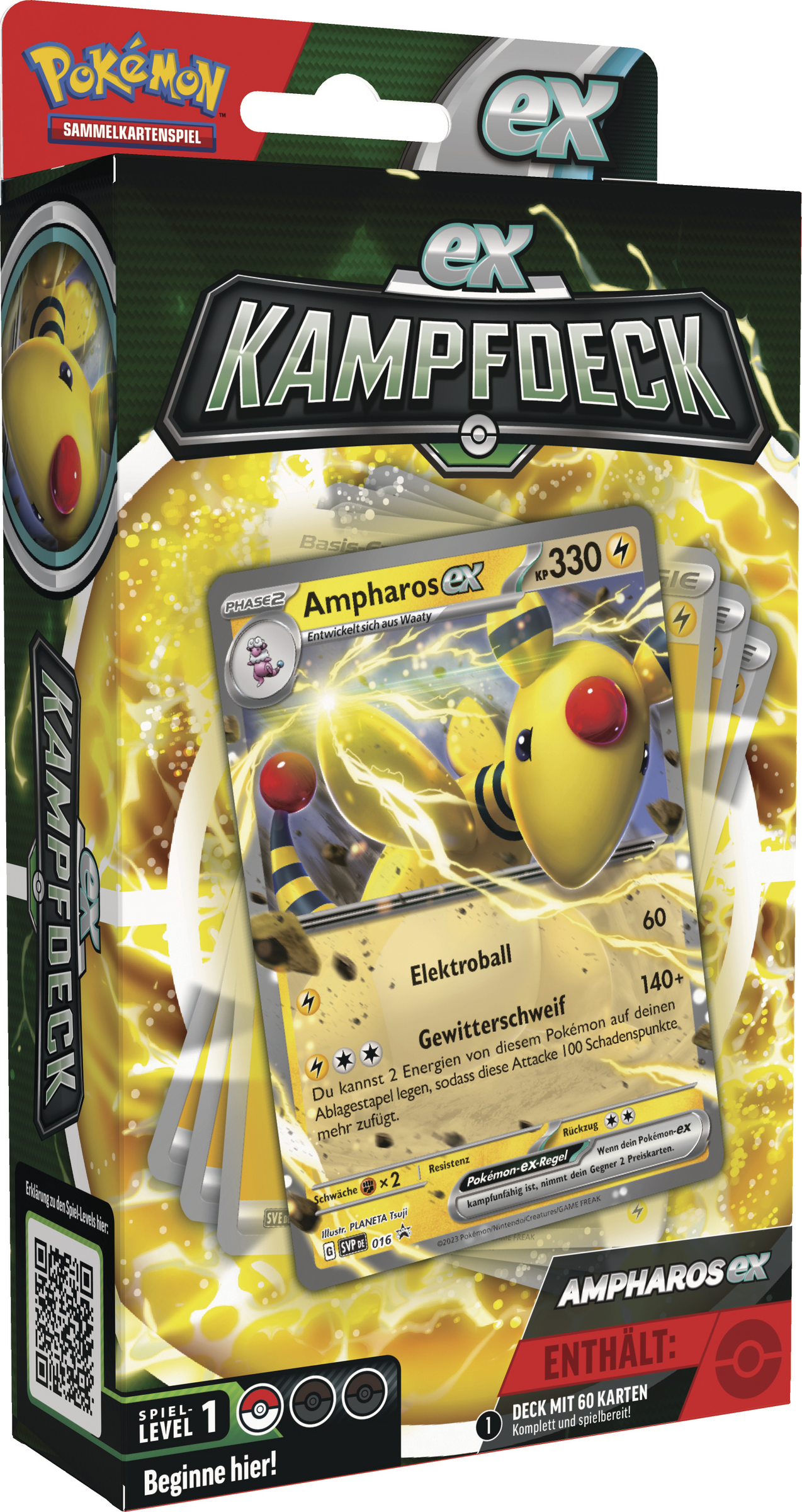 Amigo Pokémon Sammelkartenspiel ex Kampfdeck