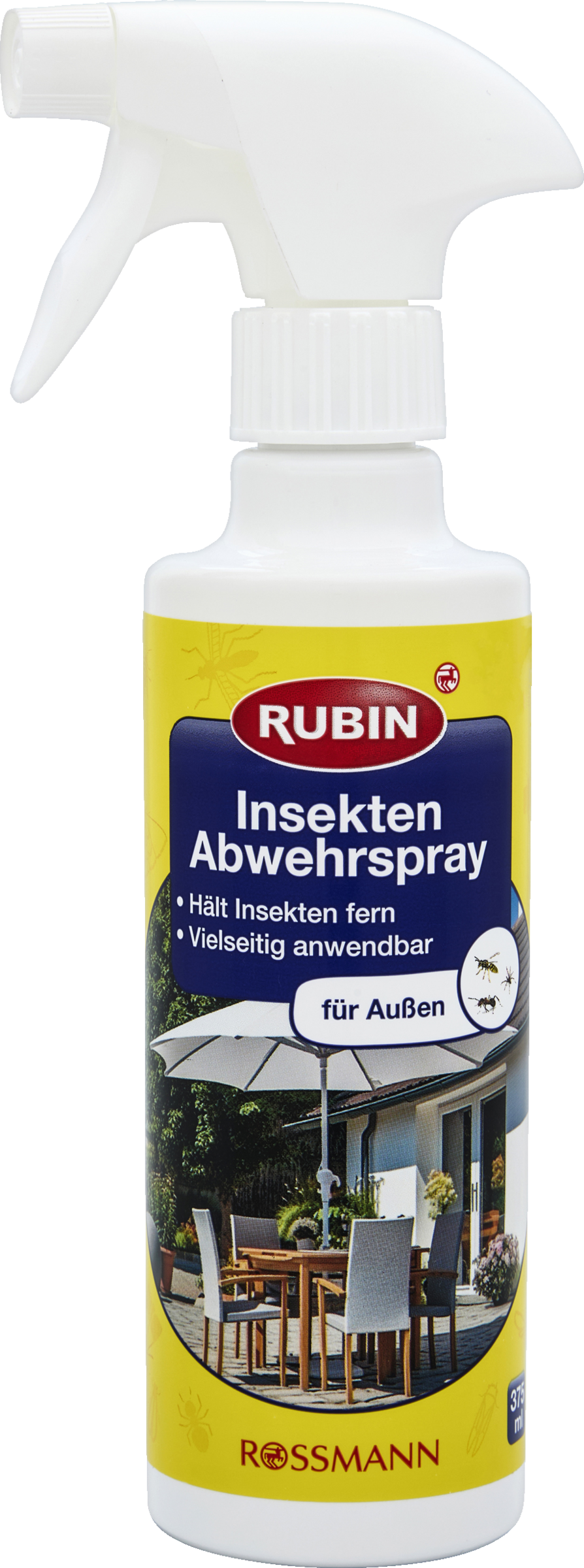 RUBIN Insekten Abwehrspray für Außen