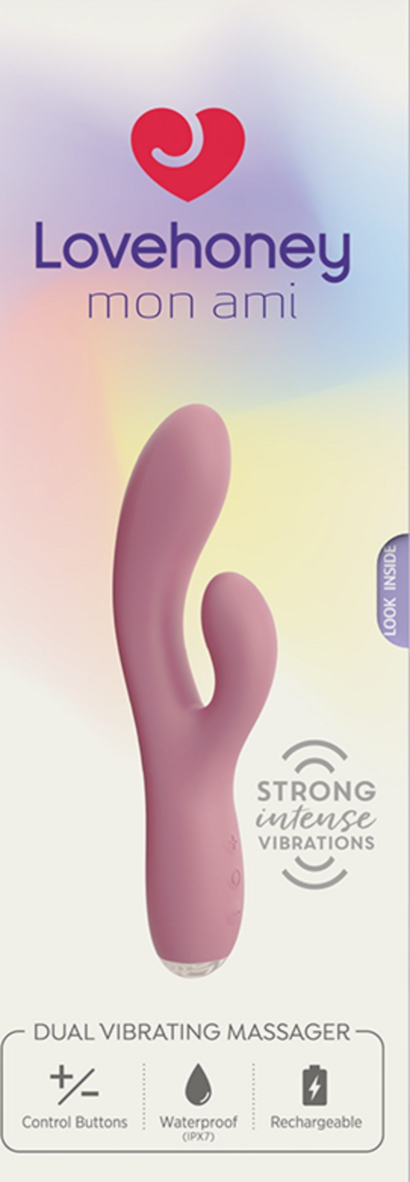 Lovehoney mon ami Rabbit Vibrator - G-Spot Dual Vibrating Massager