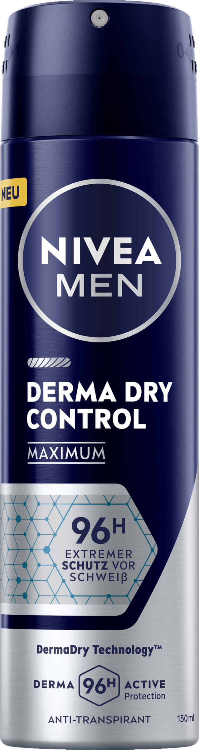NIVEA MEN Anti-Transpirant Spray Derma Dry Control Maximum