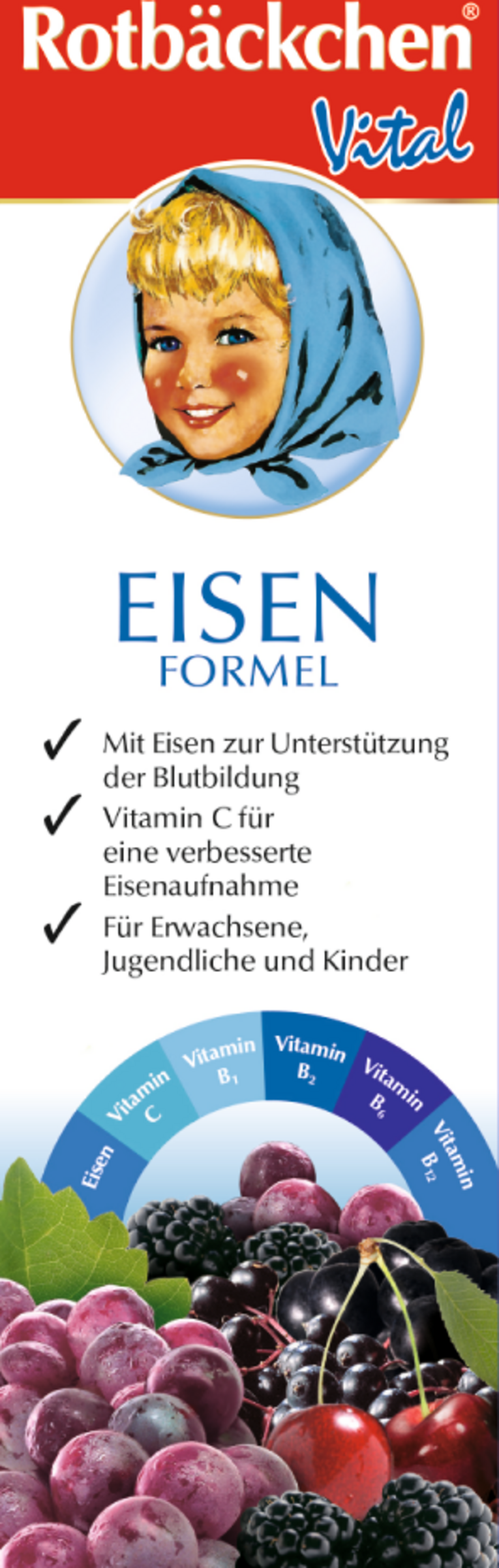 Rotbäckchen Vital Eisen Formel Mehrfruchtsaft