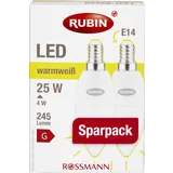 RUBIN LED Glühbirne E14 Sparpack