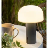 Outdoor-Tischleuchte dunkelgrau