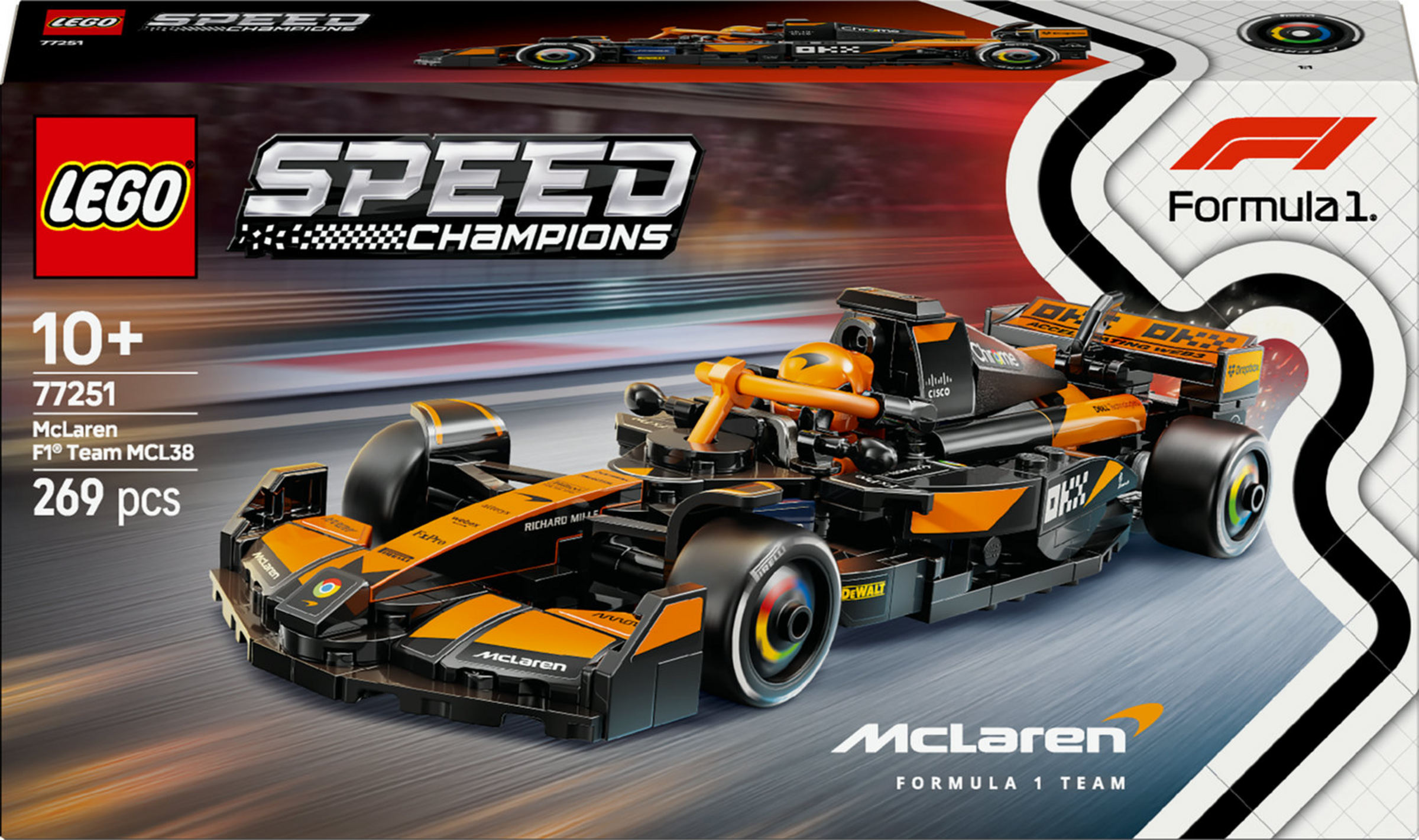 77251 McLaren F1® Team MCL38 Rennauto