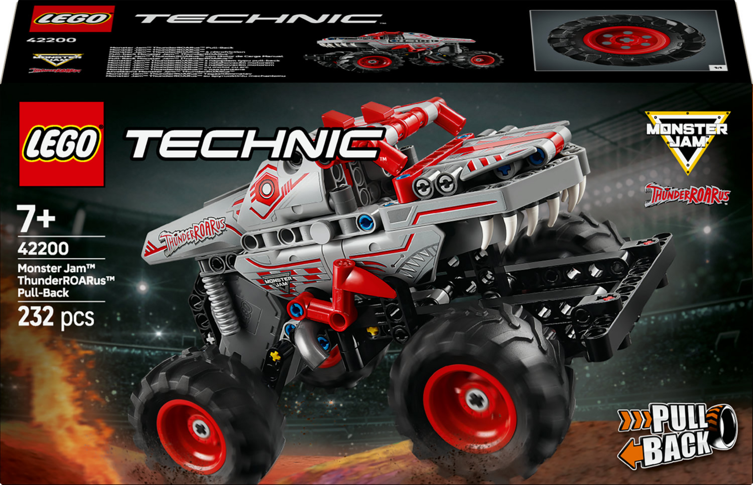 LEGO TECHNIC 42200 Monster Jam™ ThunderROARus™