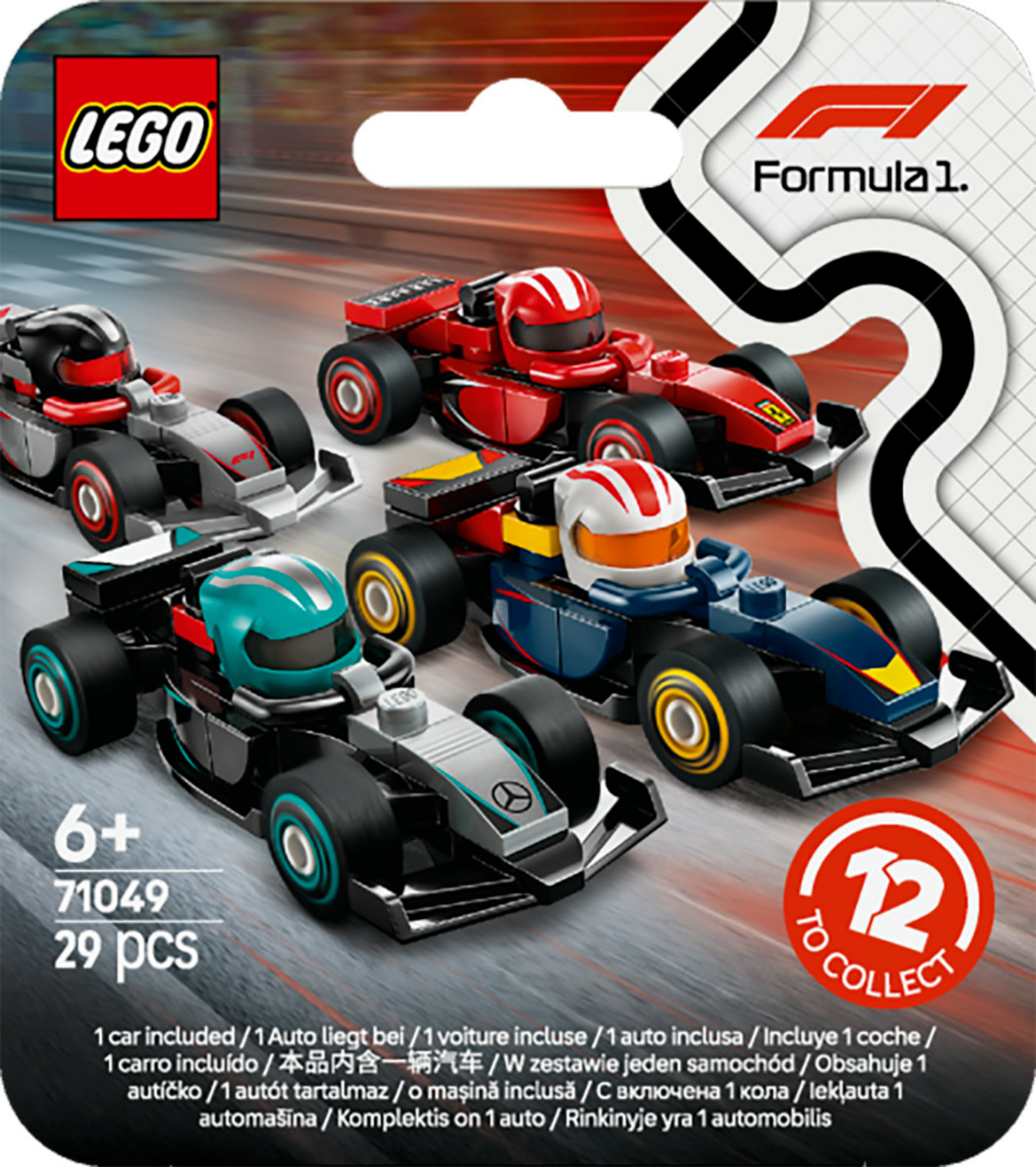 LEGO 71049 F1® Rennwagen zum Sammeln