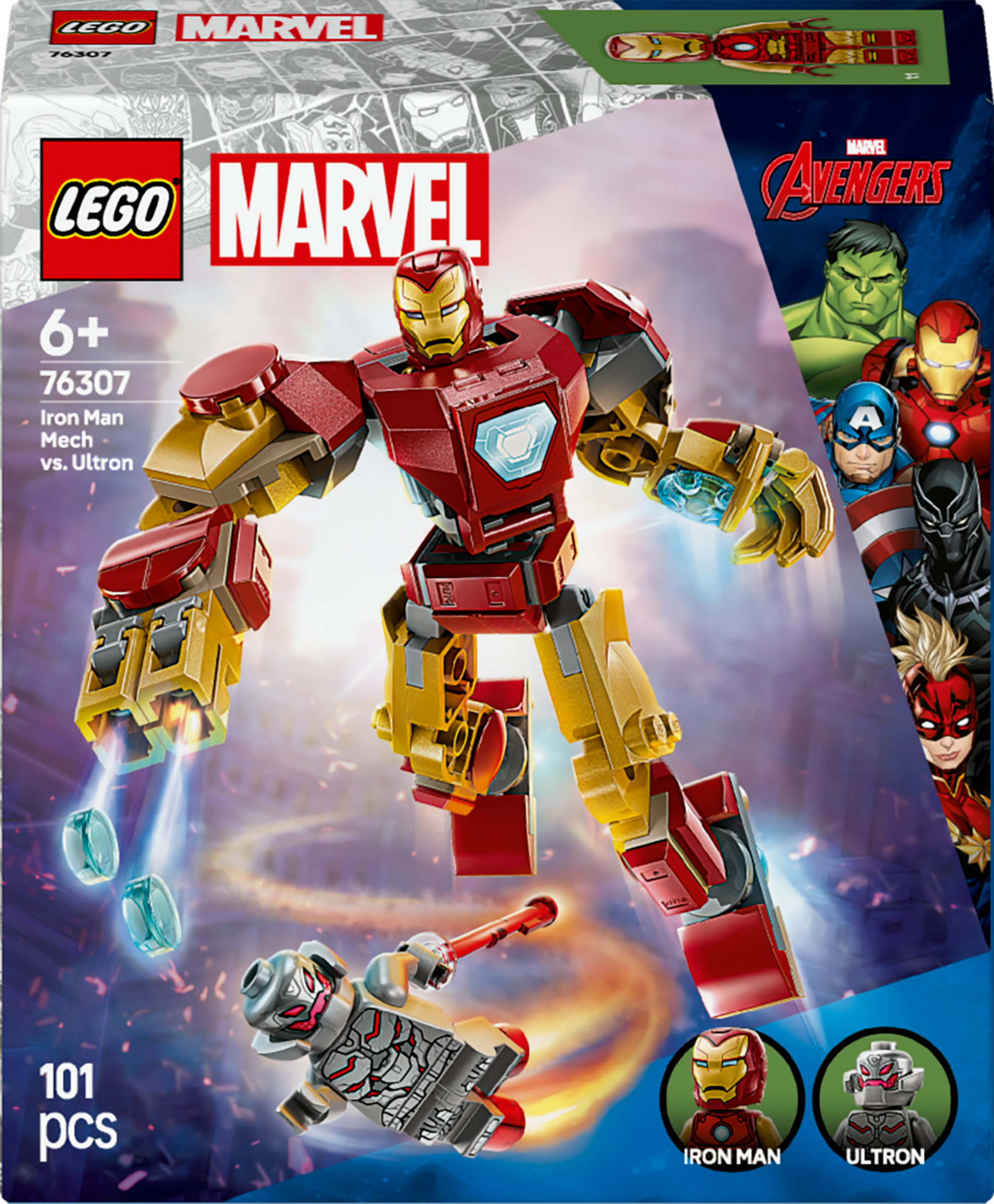 LEGO Marvel 76307 Iron Man Mech vs. Ultron