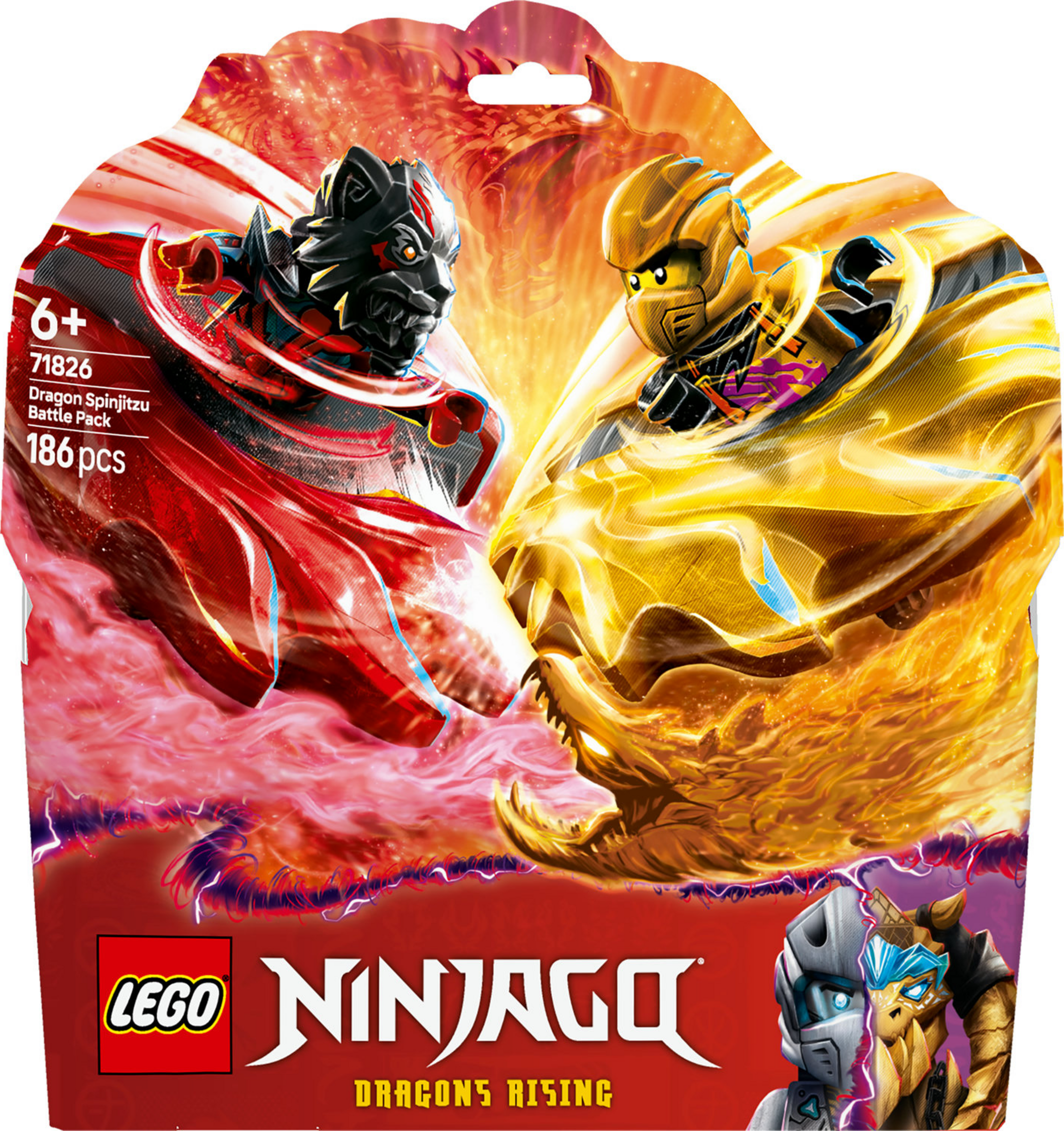 LEGO NINJAGO 71826 Drachen-Spinjitzu Battle Pack