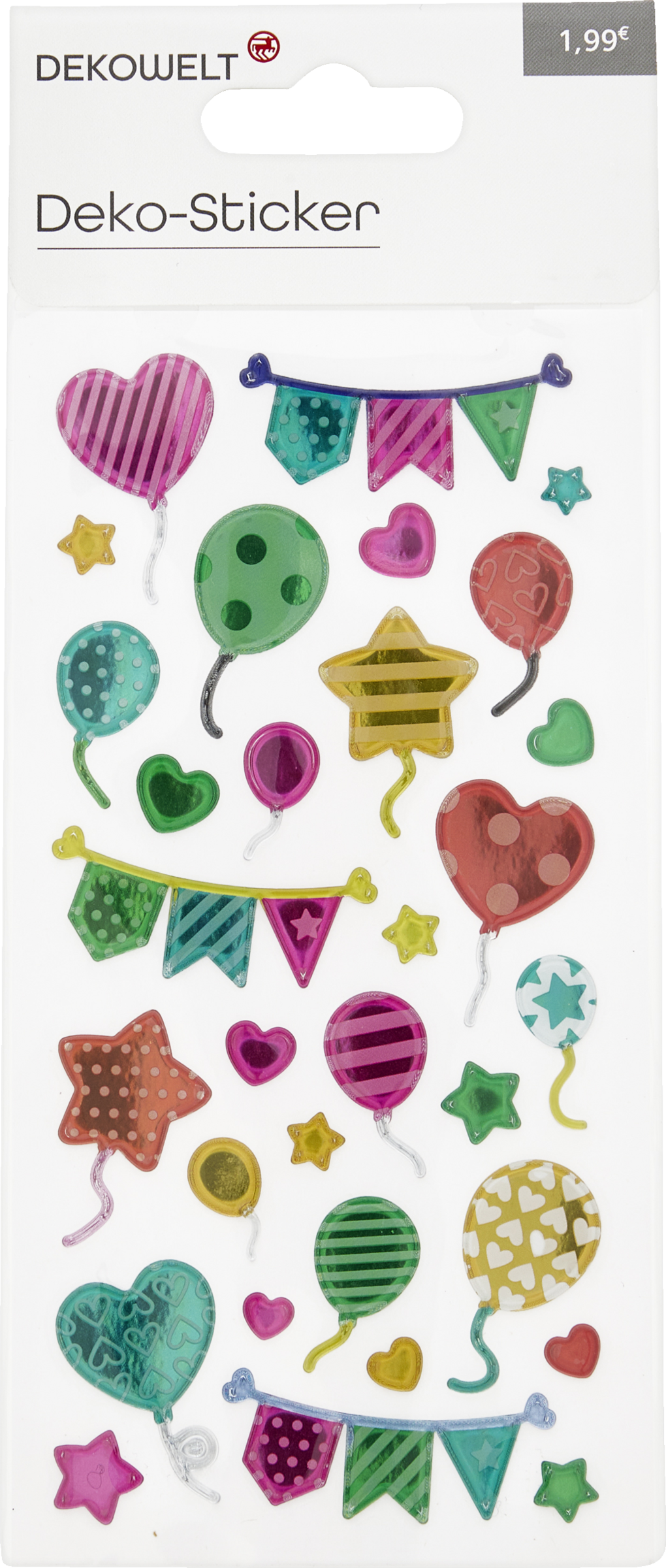 DEKOWELT Sticker Neutral/Geburtstag