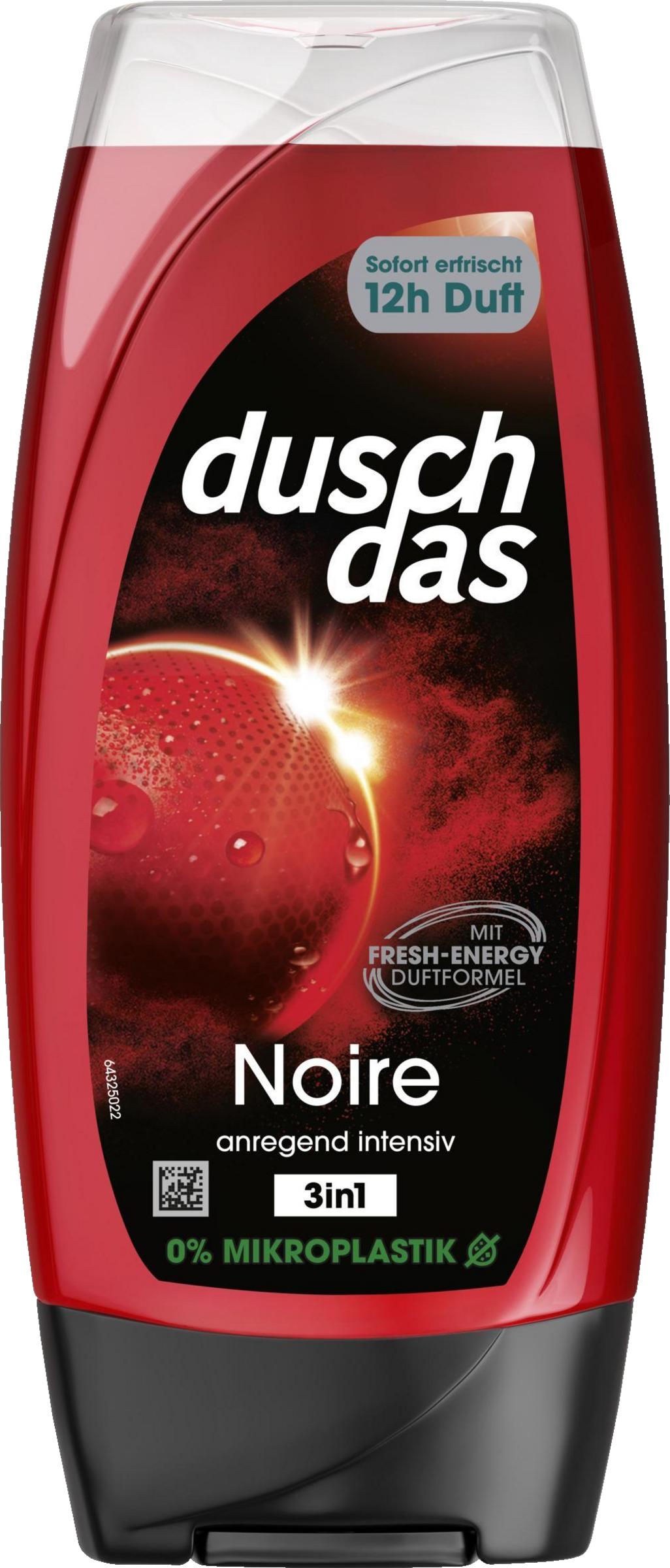 duschdas 3-in-1 Duschgel & Shampoo Noire