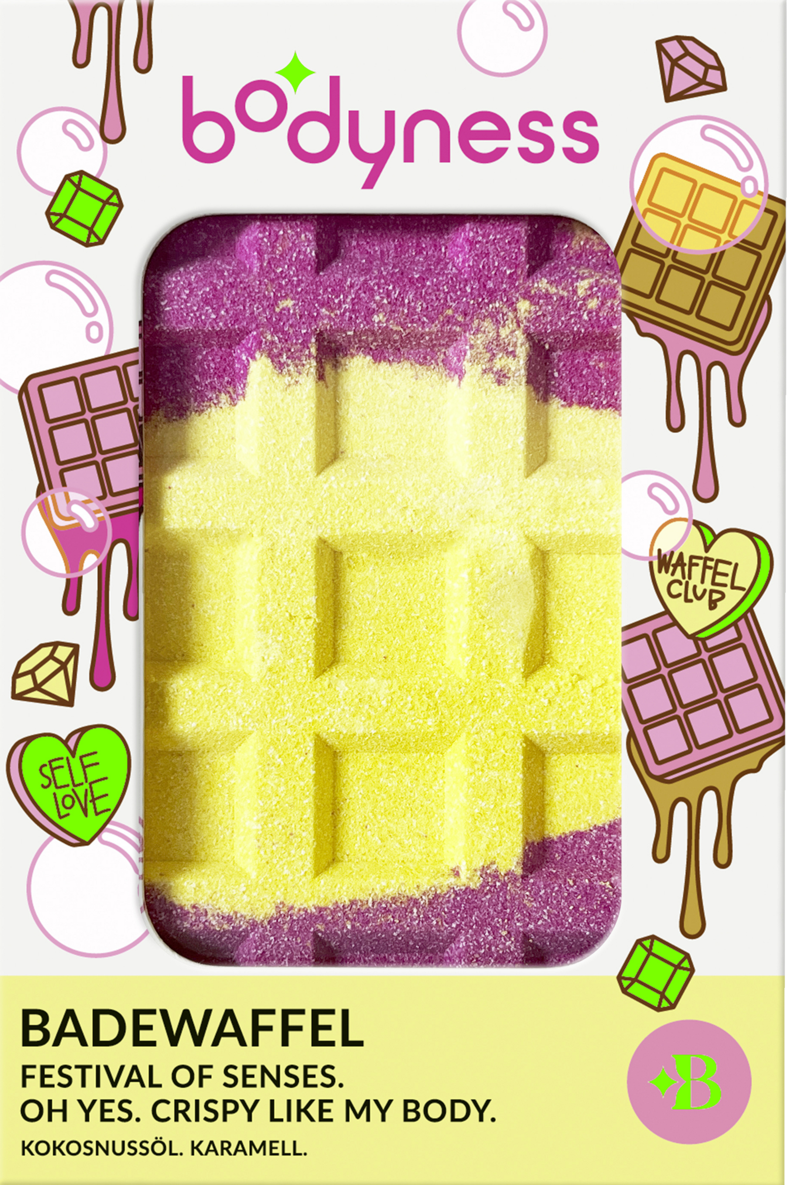 bodyness Badewaffel Festival of senses