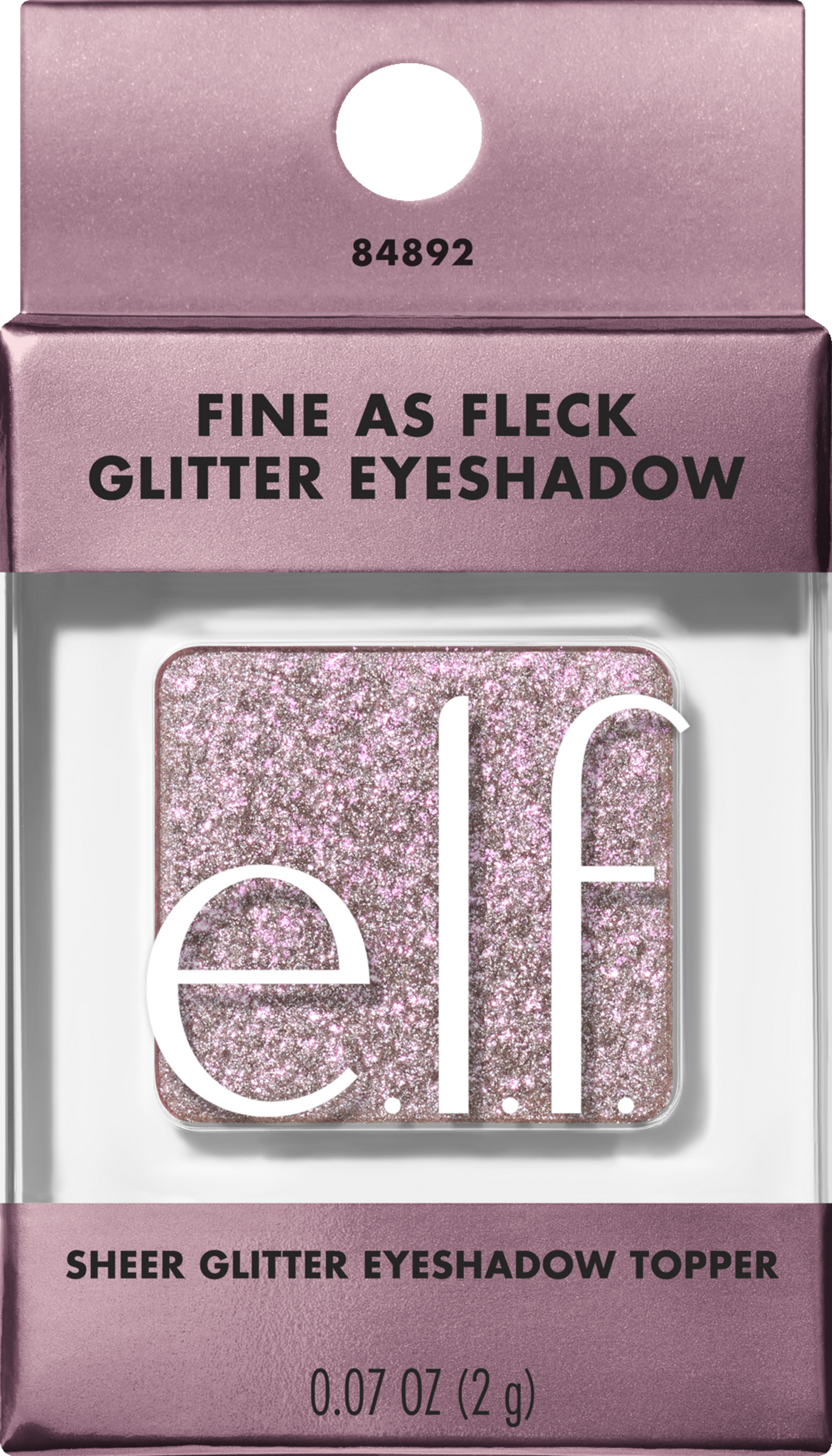 e.l.f. Cosmetics Fine as Fleck Glitter Eyeshadow Pop Off Pink