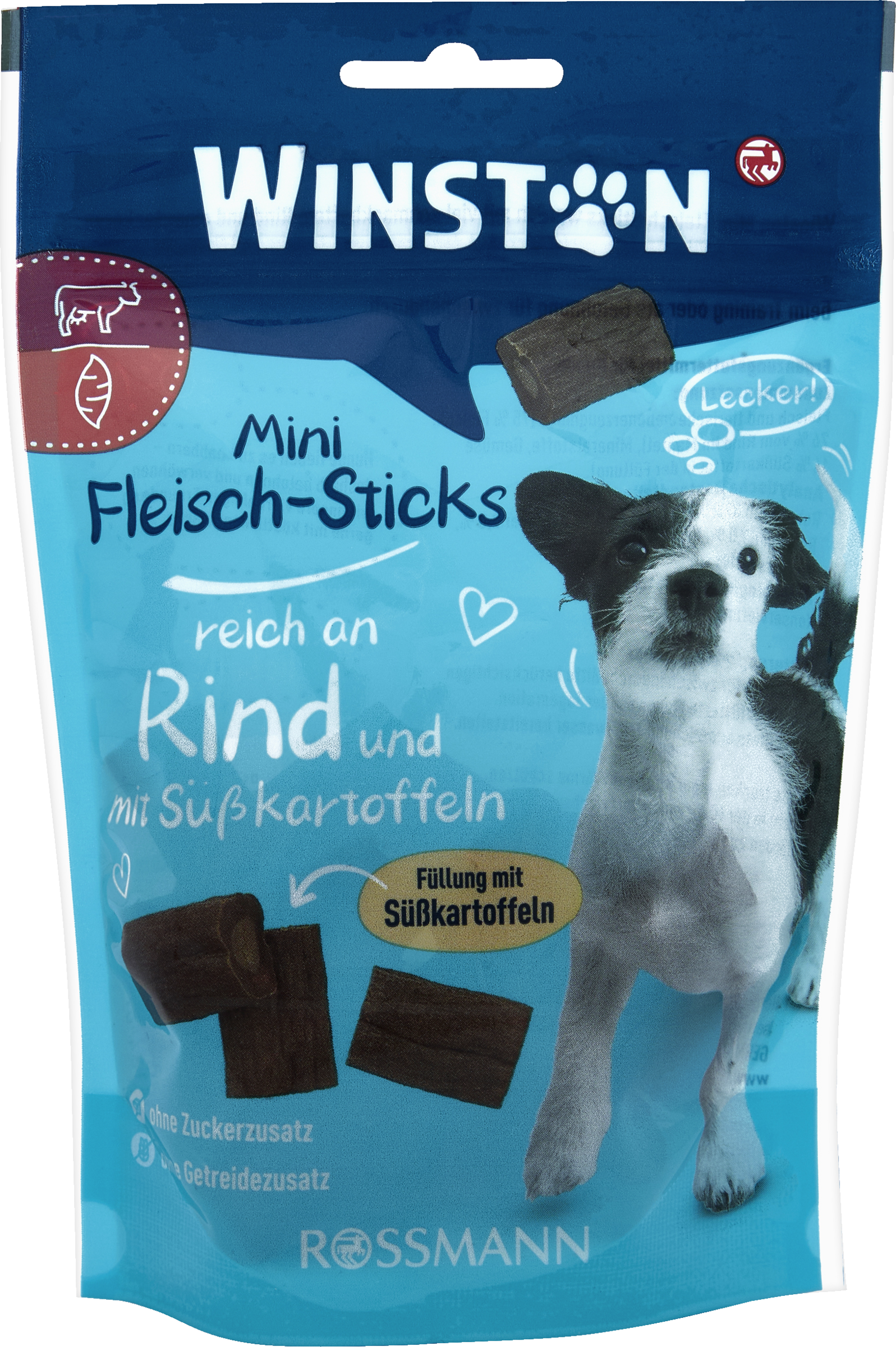Mini Fleischsticks Rind & Süßkartoffeln
