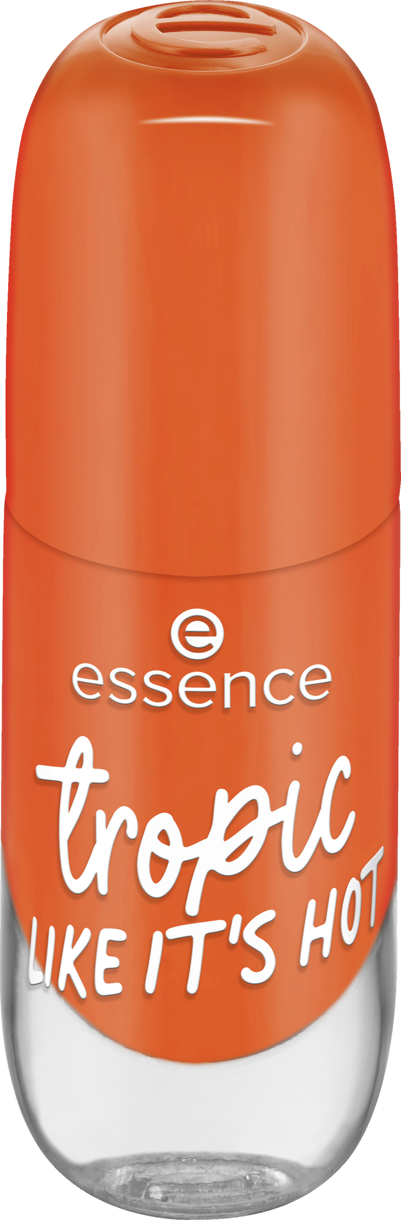 essence gel nail colour 81 tropic LIKE IT'S HOT