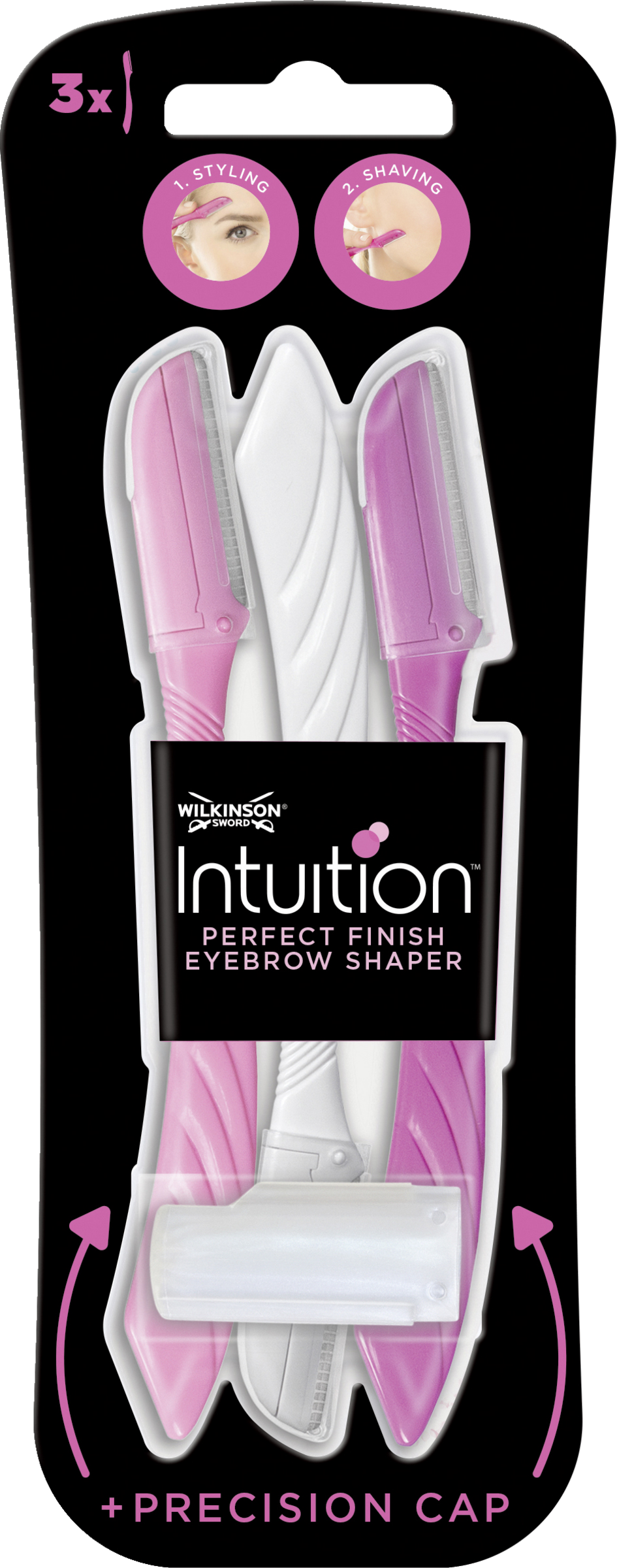 Wilkinson Sword Intuition Perfect Finish Augenbrauen Rasierer