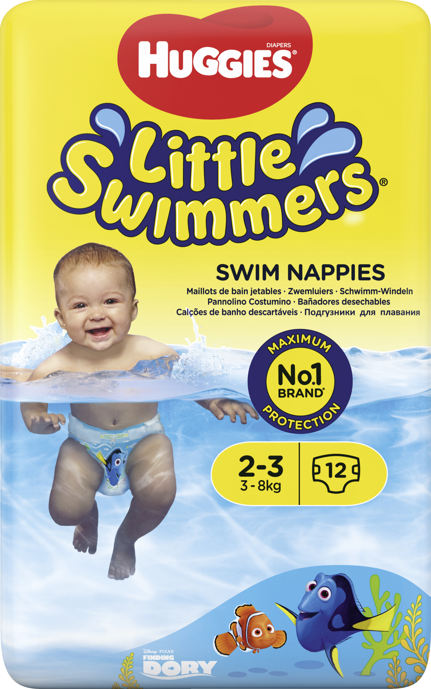 Huggies Schwimm-Windeln Größe 2-3