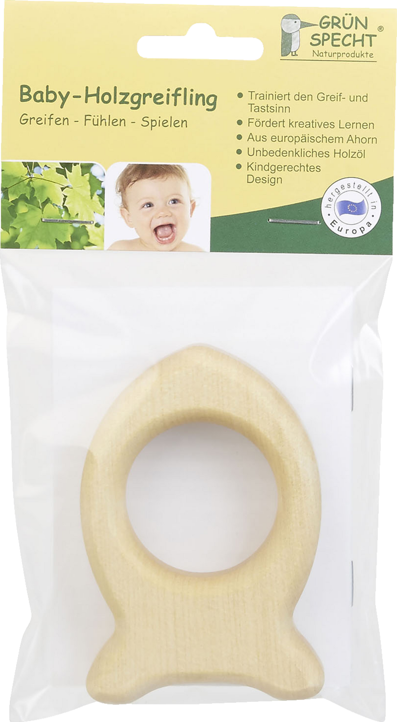 GRÜNSPECHT Holzgreifling Fisch