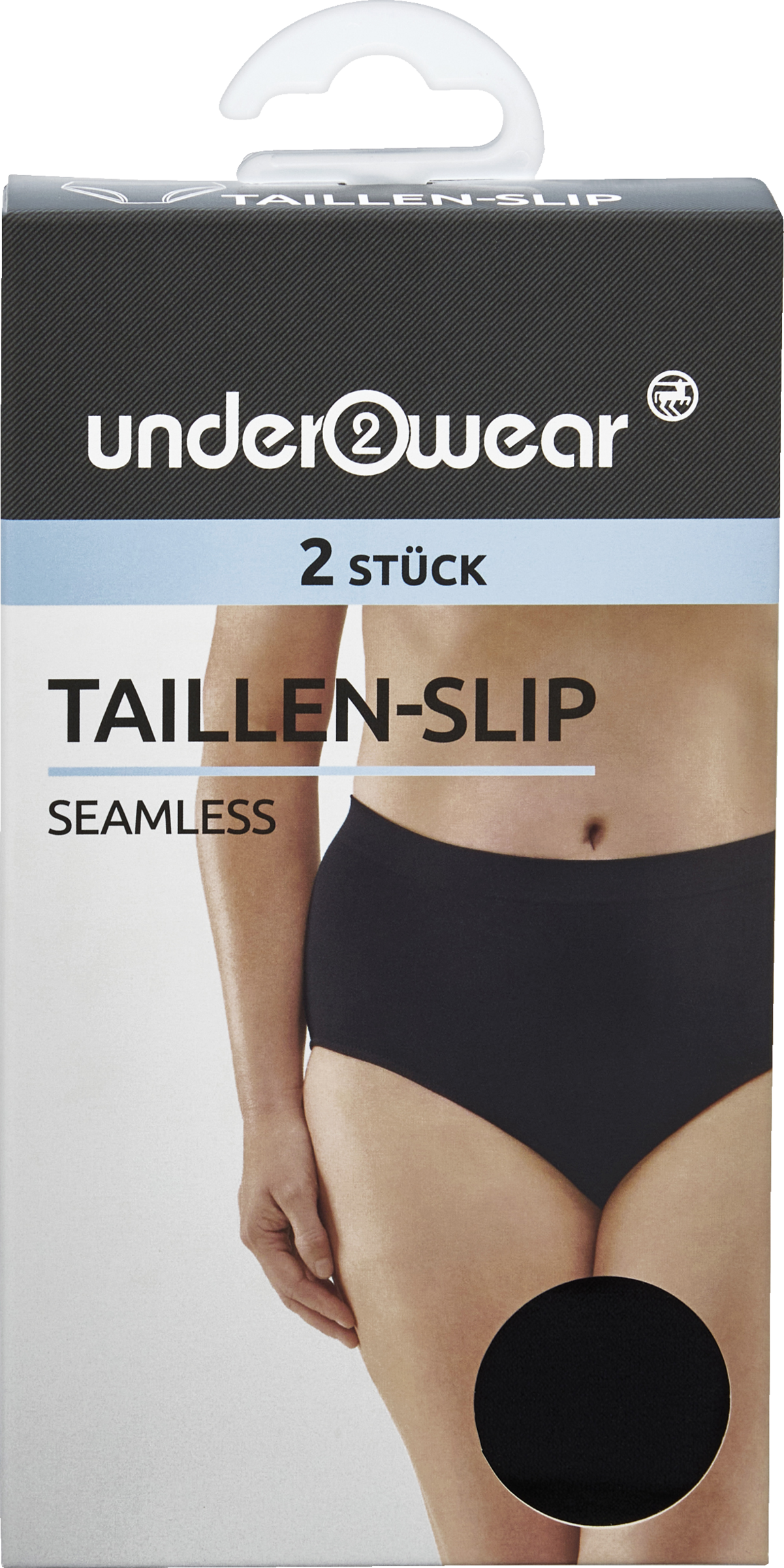 Seamless-Slip schwarz Gr. M