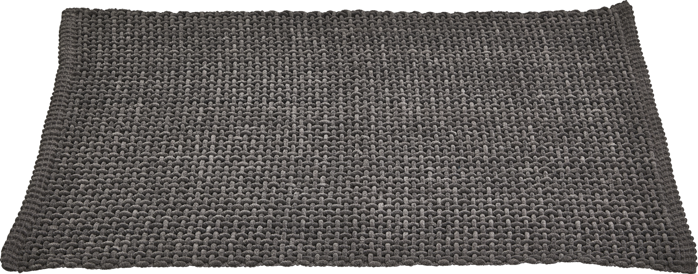 IDEENWELT Badteppich 50 x 80 cm grau