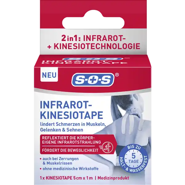 شريط لاصق للعلاج الطبيعي بالأشعة تحت الحمراء