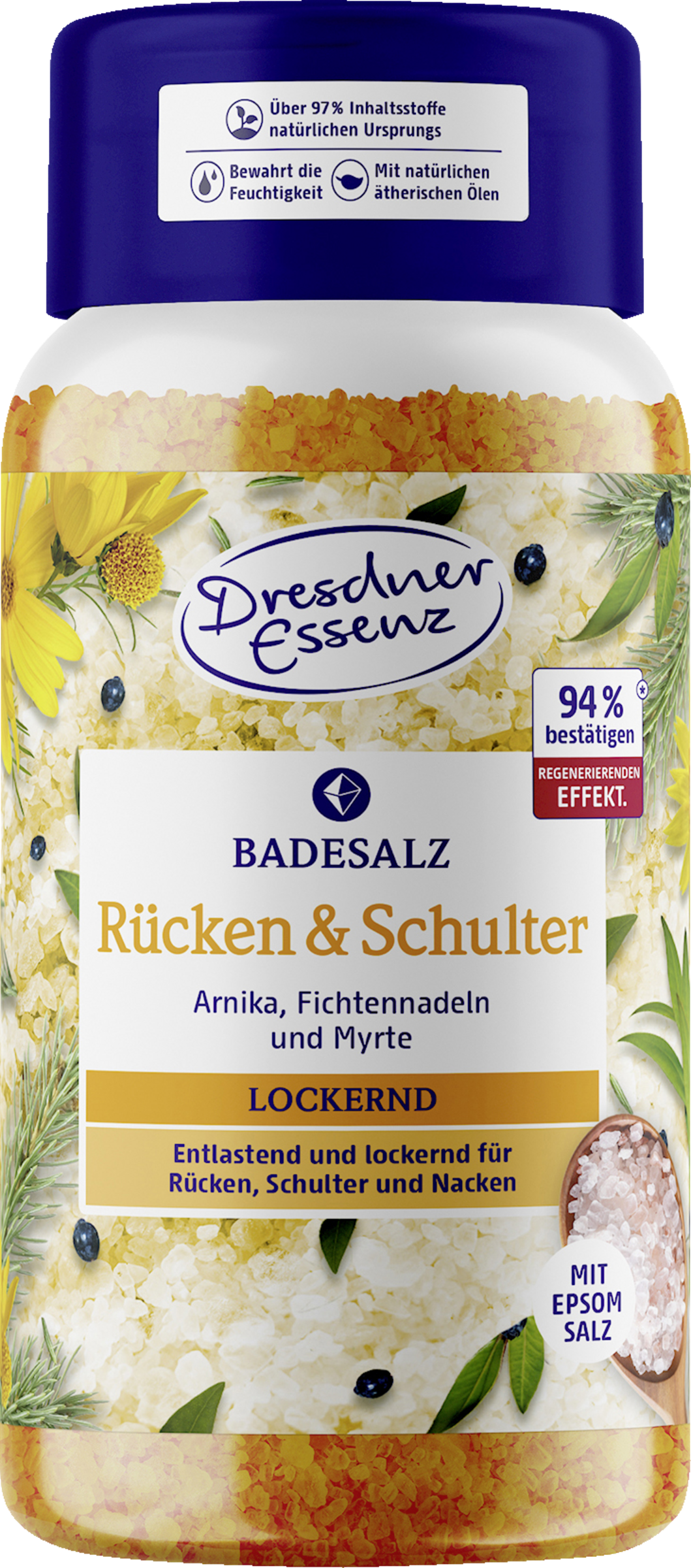 Dresdner Essenz Badesalz Rücken & Schulter
