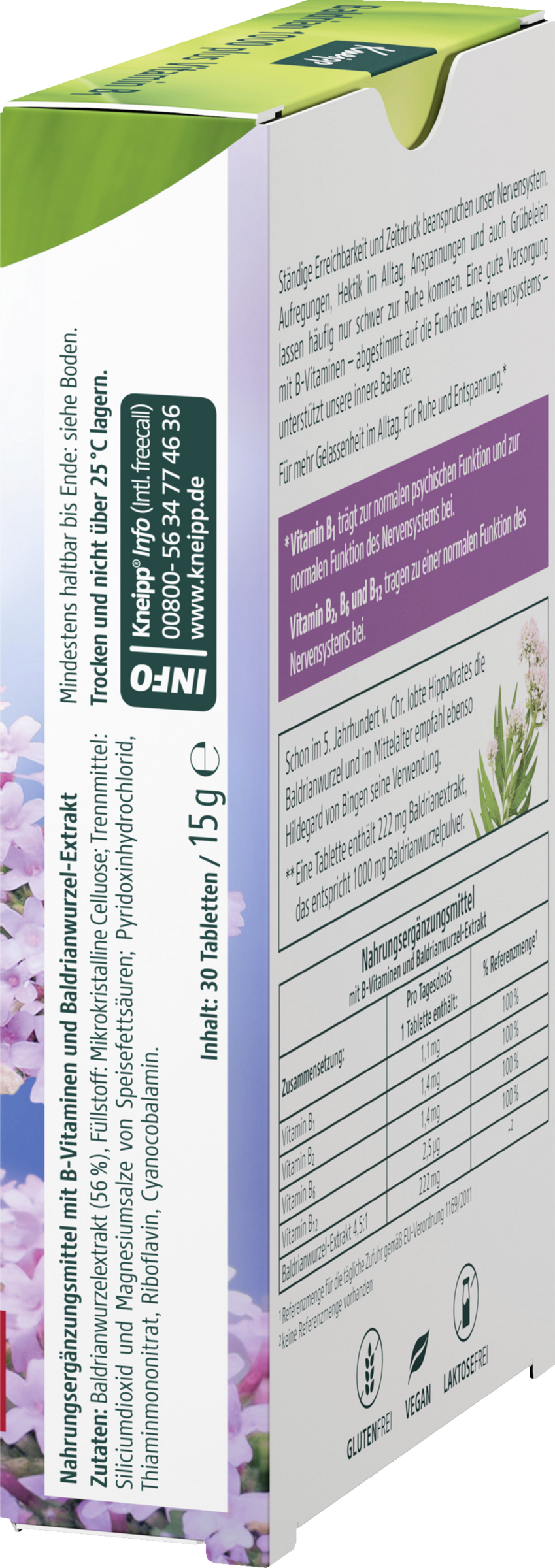 Baldrian 1000 plus Vitamin B1 2