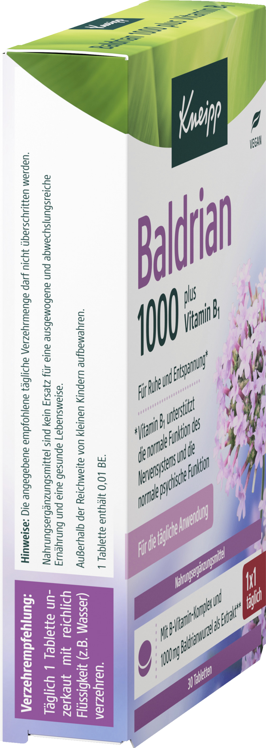 Baldrian 1000 plus Vitamin B1 3